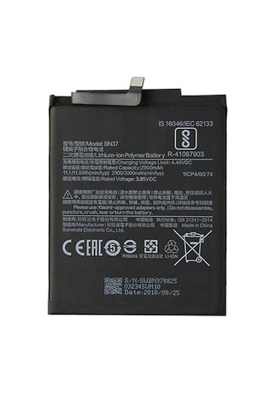 TeknikEvim Xiaomi Redmi 6/ Redmi 6A Bn37 Batarya Pil
