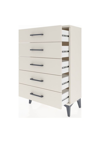 Arges Komodin 5 Çekmeceli 60x30x96 Aytaşı-aytaşı Aytaşı