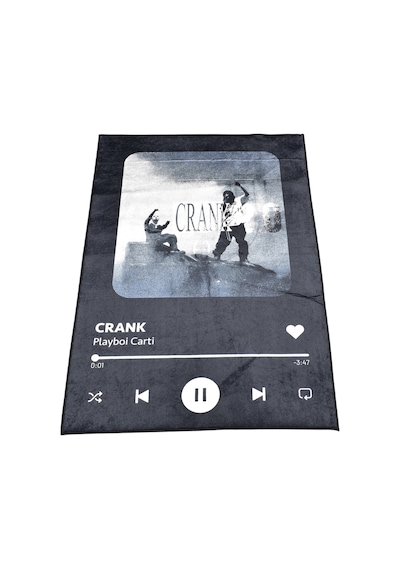 Zehra Abla Halı Yeni Lüks Dekoratif Crank Playboi Carti Tasarım Digital Baskı Makine Halısı 7122 Çok Renkli