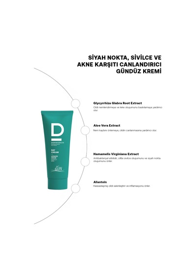 Siyah Nokta, Ve Akne Karşıtı Onarıcı Ve Nemlendirici Gündüz Kremi 30ml