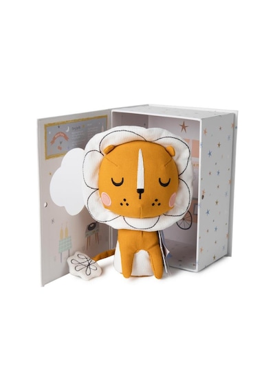 Bon Ton Toys Chapter Fairytales Kutulu Aslan Louie Peluş Oyuncak 18 Cm - 7" 25215012 Renkli