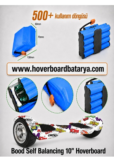 Bood Self Balancing 10" 6 Ay Garantili Hoverboard Bataryası