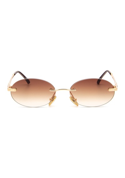 Falenti Ae2036-c2 52 Unisex Güneş Gözlüğü Kahverengi