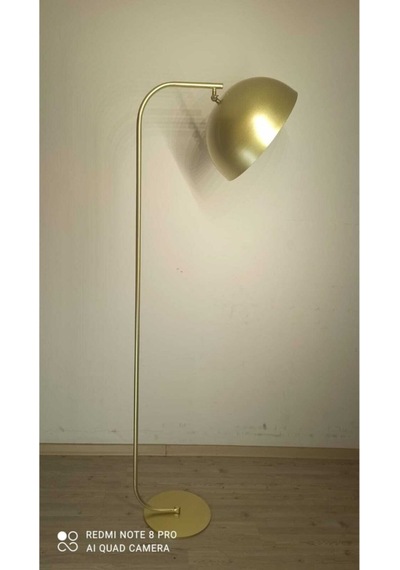 Dylight Retro Metal Rustik Mafsallı Gold Köşe Lambader