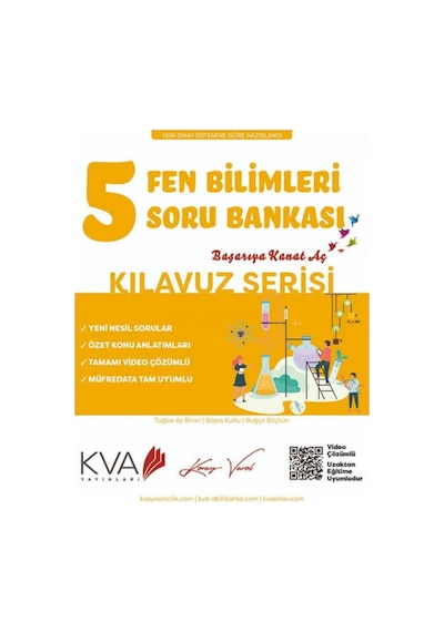 5. Sınıf Kılavuz Serisi Fen Bilimleri Soru Bankası -  KVA Yayınları
