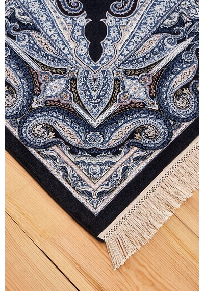 Kaşmir Halı İpek Moroccan Blue 200x290CM Halı Salon Halısı