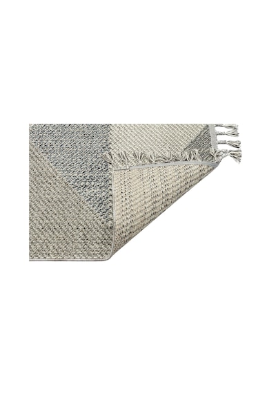 Soho Sh 08 Grey Multy Hav Vermeyen Özel Ipler Ile Üretilen Etnik Örgü Desenlere Sahip Makine Halısı