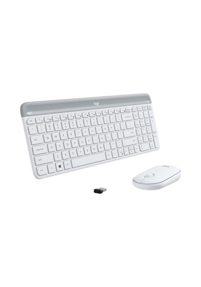 Logıtech Mk470 Klavye+ Mouse Kablosuz Beyaz (920-009436)