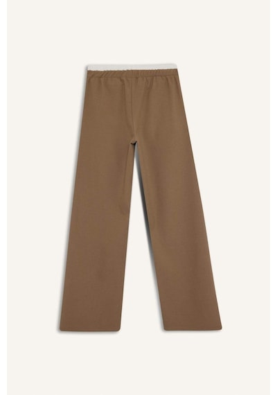 Defacto Kız Çocuk Beli Lastikli Wide Leg Pantolon G4506a825wnbg75 Bej-bg75