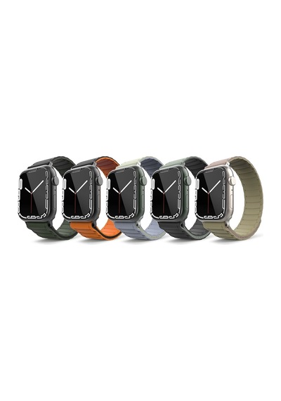 Apple Uyumlu  Watch  10 Serisi 46mm Redclick Krd-122 Silikon Manyetik Hafif Kordon Kayış
