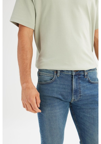 Lee Luke Denim Pantolon Midblue Çok Renkli