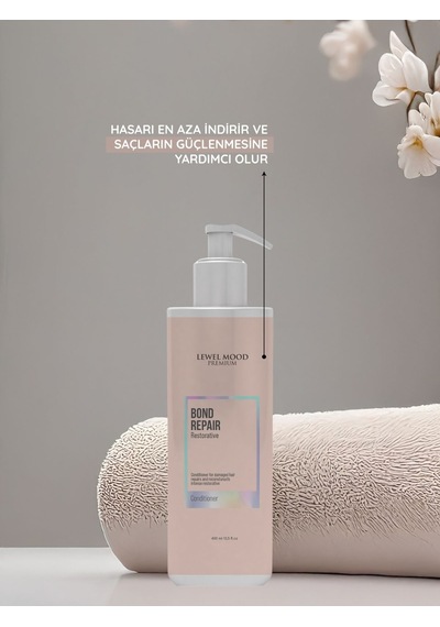 Lewel Mood Bond Repair Yıpranmış Saçlar İçin Onarıcı Saç Kremi 400 ML