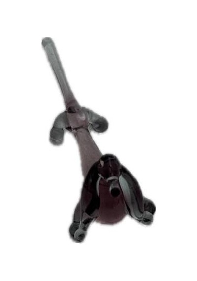El Yapımı Mini Murano Cam Köpek Biblo A162-10