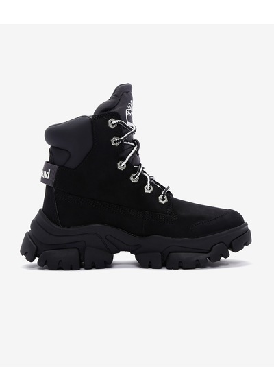 Timberland Hıgh Top Lace Up Boot Kadın Siyah Bot Tb0a5xbg0151 Siyah