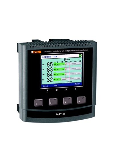Kael Tc-Pt100 - 4 Kanallı Sıcaklık Kontrol Cihazları