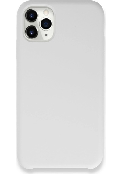 Gld-spt- Newface Apple Uyumlu iPhone 11 Pro Max Kılıf Lansman Legant Silikon - Beyaz