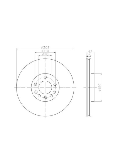 Bosch 0986479113 Ön Fren Aynası Disk 5 Bijon Astra G H Zafira B Corsa D Corsa E Zafira B Adam 05391560