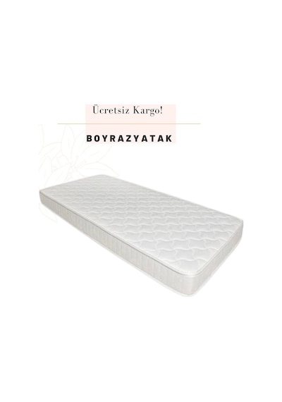 Boyrazyatak 90X200X10 Yaysız Sünger Yatak