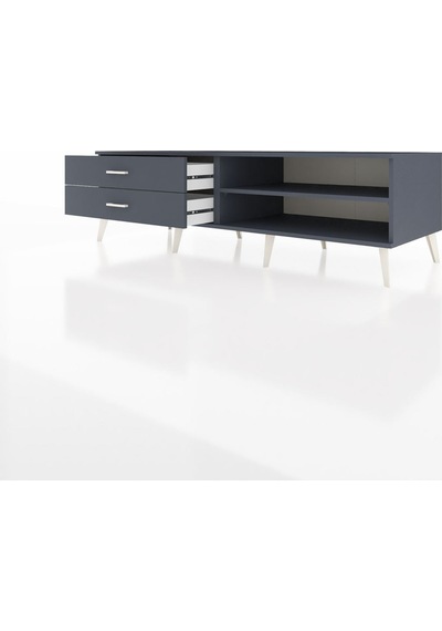 Kronos Tv Ünitesi Tek Raflı 2 Çekmeceli 176x59x51 Antrasit-antrasit/antrasit Antrasıt/antrasıt Kronos Tv Ünitesi Tek Raflı 2 Çekmeceli 176x59x51 Antrasit-antrasit/antrasit Antrasıt/antrasıt