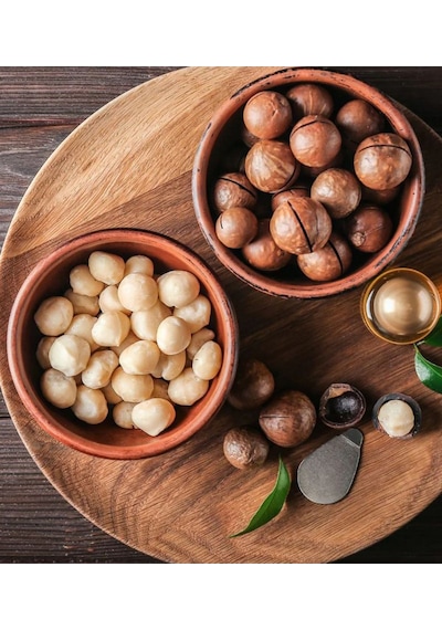 Makademya Fındığı Makedemya Cevizi İçi Bi Kavanoz 660 Cc. Cam Kavanozda Macadamia Nuts Diğer