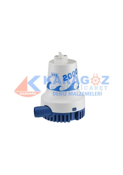 SUBMERSIBLE BİLGE PUMP SİNTİNE POMPASI 2000GPH 24V