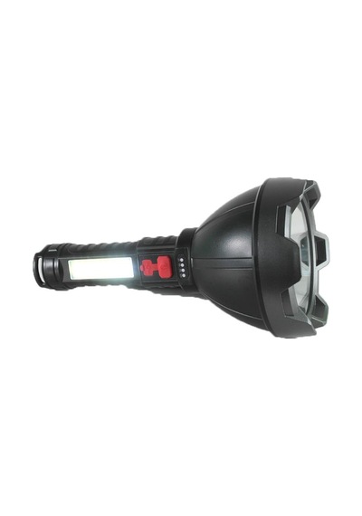 Panther PT-6104 USB Şarjlı Led El Feneri 3W 800 Lümen Siyah