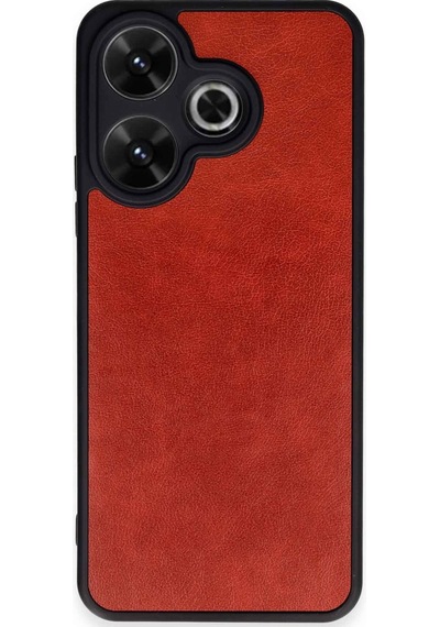 Redmi 13 4g Kılıf Aras Deri Kapak - Kırmızı Bzsxx00 1