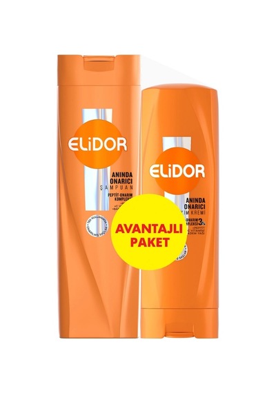 Elidor Anında Onarıcı 400 Ml Şampuan + Saç Bakım Kremi 200 Ml-451