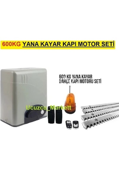 Otopark Kayar Kapılar İçin 600kg Yana Kayar Kapı Motor Seti