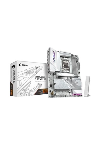 Gigabyte X870e Aorus Elite Wifi 7 Ice D5 Am5 Typec