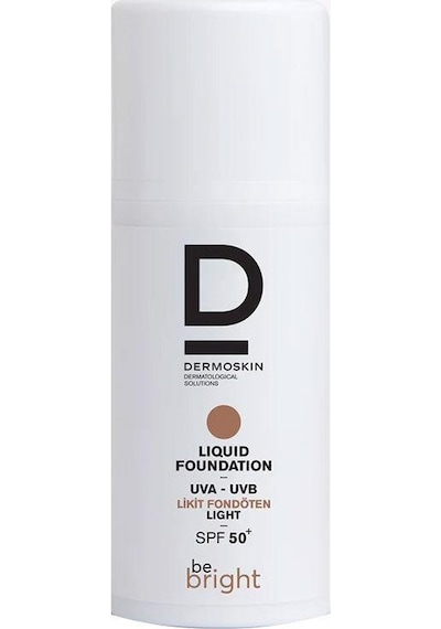 Dermoskin Be Bright Spf50+ Likit Fondöten 33 Ml - Medium