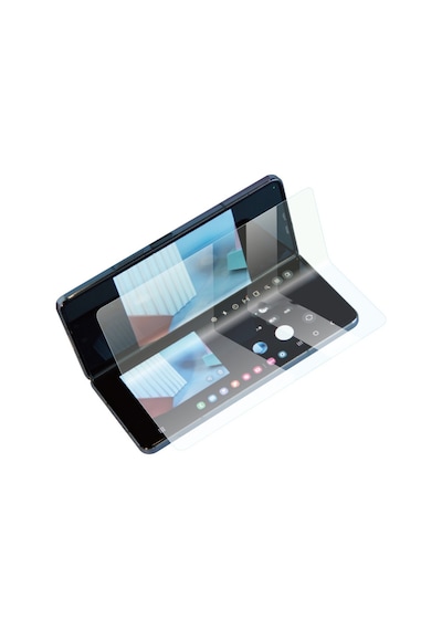Galaxy Z Fold 5 Uyumlu Zore Hizalama Aparatlı S-fit Body Ekran Koruyucu