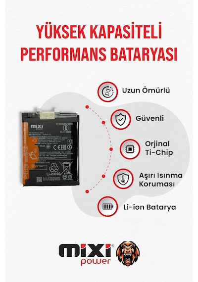 Xiaomi 13 Ultra Uyumlu Tam Kapasite Batarya