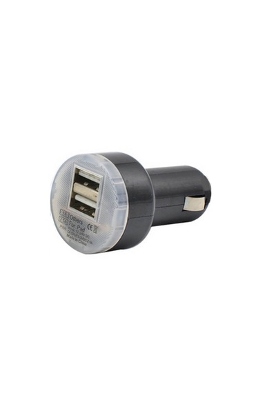 2 Port Usb Araç Çakmak Şarj Cihazı