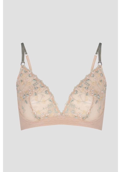 Penti Glam Broderie Sütyen Latte