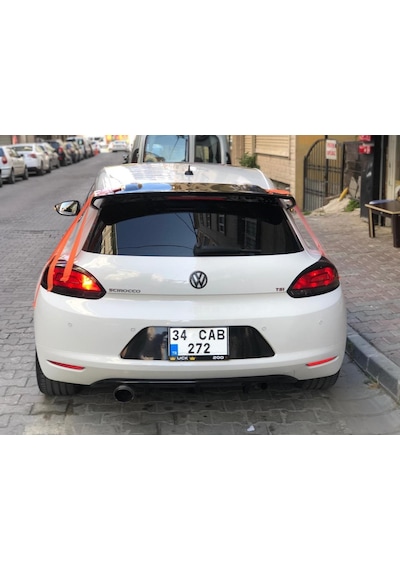 Volkswagen Scirocco Makyajsız Tek Çıkış Difüzör