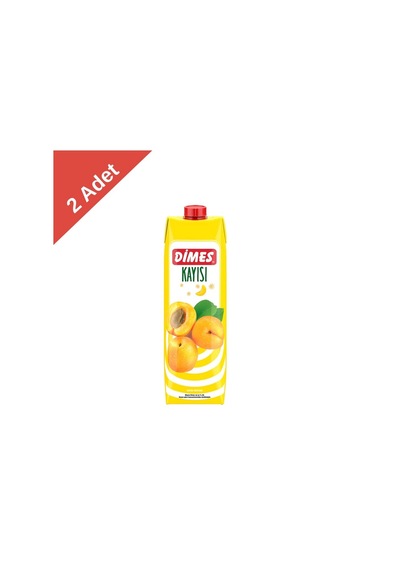 Dimes Kayısı Meyve Suyu 1 L X 2 Adet