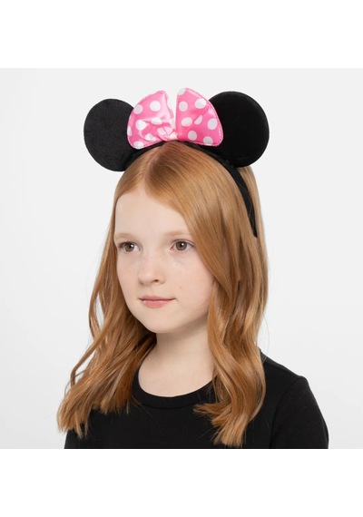 Pembe Fiyonklu Minnie Mouse Tacı Kulak Nessiworld Çocuk