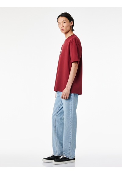 Koton Pamuklu Normal Bel Vintage Straight Fit Jean Pantolon Açık İndigo 6sam40319nd