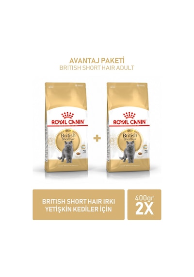 British Shorthair Yetişkin Kedi Maması 400 Gr X 2 Adet