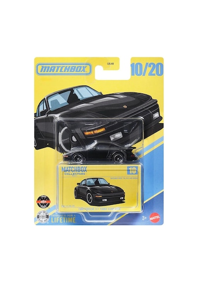 Matchbox Koleksiyon Araçlar 1998 Porsche 911 Turbo Slant Nose Gbj48 - Jjv95 Sarı