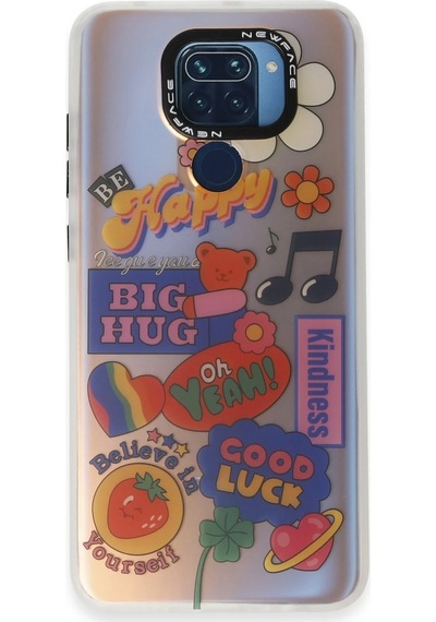 Uray Store Xiaomi Redmi Note 9 Kılıf Estoril Desenli Kapak - Estoril - 15