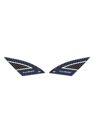 GP Kompozit Yamaha NMAX 125 / 155 2021-2024 Uyumlu Artçı Ayak Pad Mavi