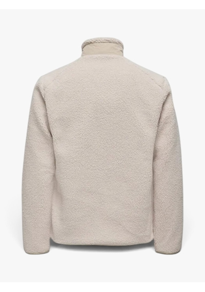 Only & Sons Onsdallas Sherpa Jacket Otw Vd Erkek Gray Mont - 22025599 Gri