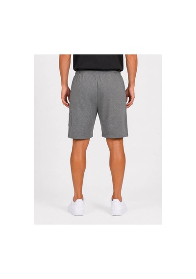 Hzr Wear Erkek Pamuklu Cepli Regular Fit Beli Bağcıklı Komando Cepli Şort Siyah