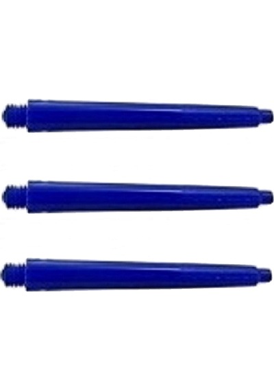5 SET (15 Adet) 48mm DARTSAN NYLON DART ŞAFT-SHAFT. Mavi