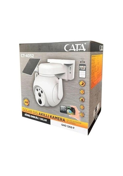 Cata Ct4052 Solar Dış Mekan Kamera Wıfı