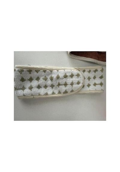 Saç Bandı Bandana Kumaş Pratik Kullanım Kahverengi Kahverengi