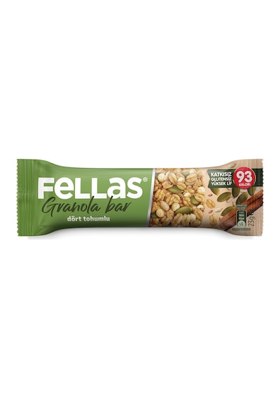 Dört Tohumlu Granola Bar 23 G X 12 Adet