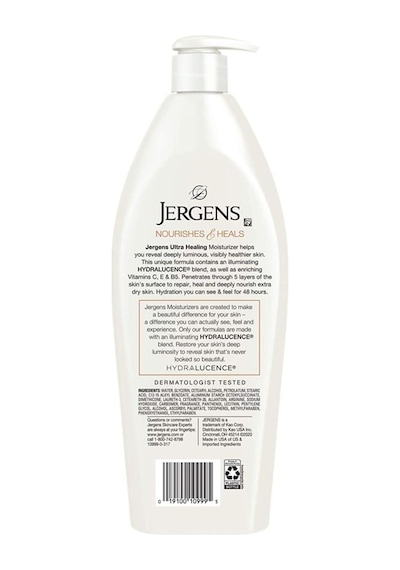 Jergens Ekstra Kuru Ciltler İçin Nemlendirici Losyon 621ML